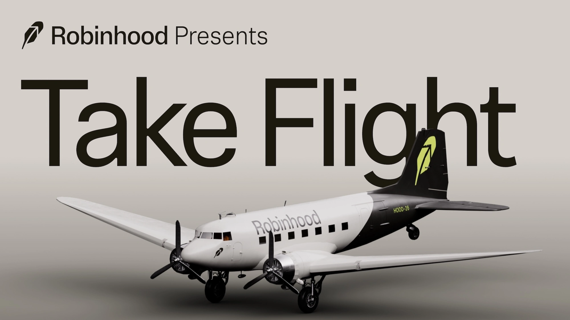 Robinhood Presents Take Flight