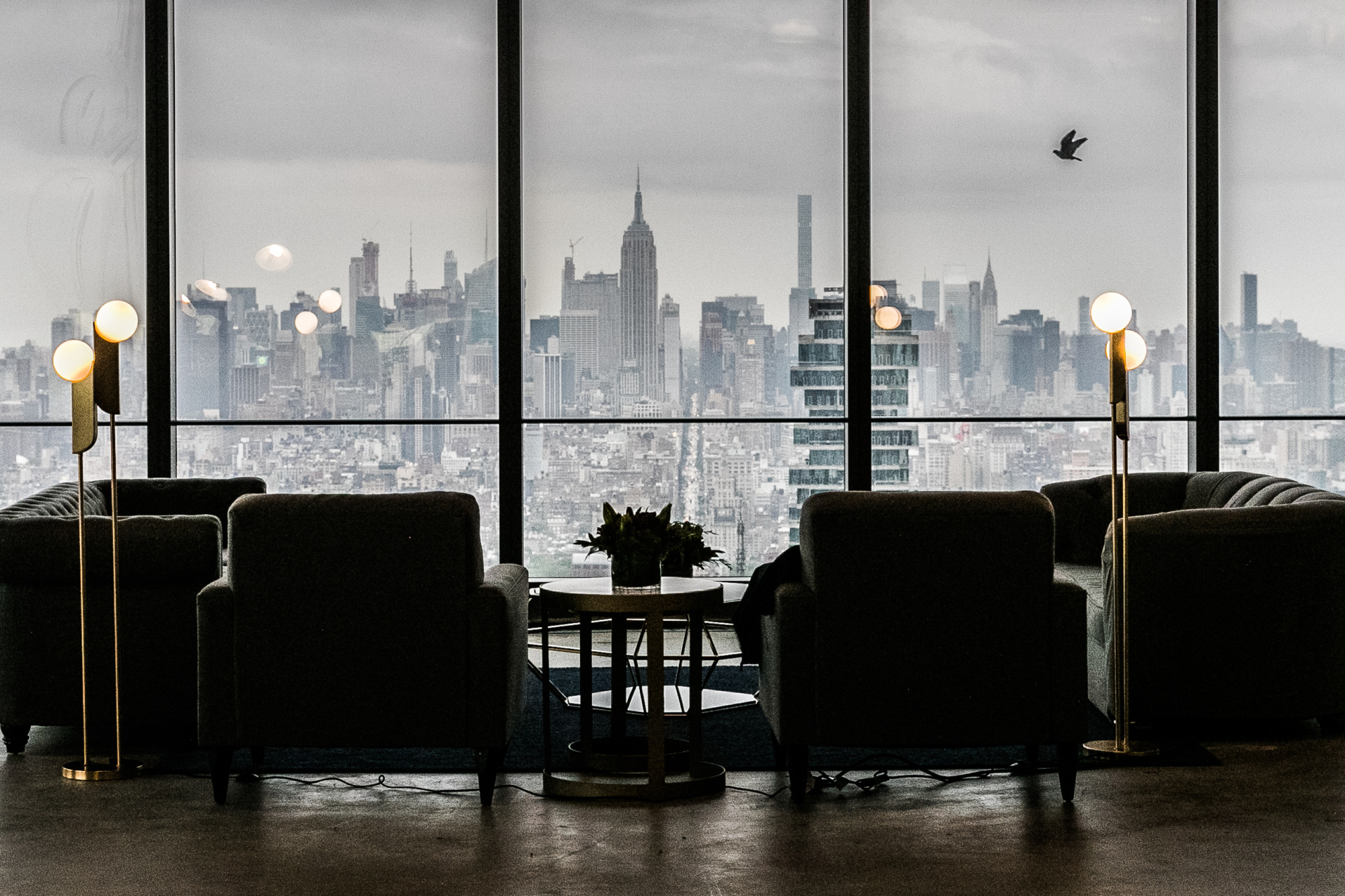 office view of New York skyline