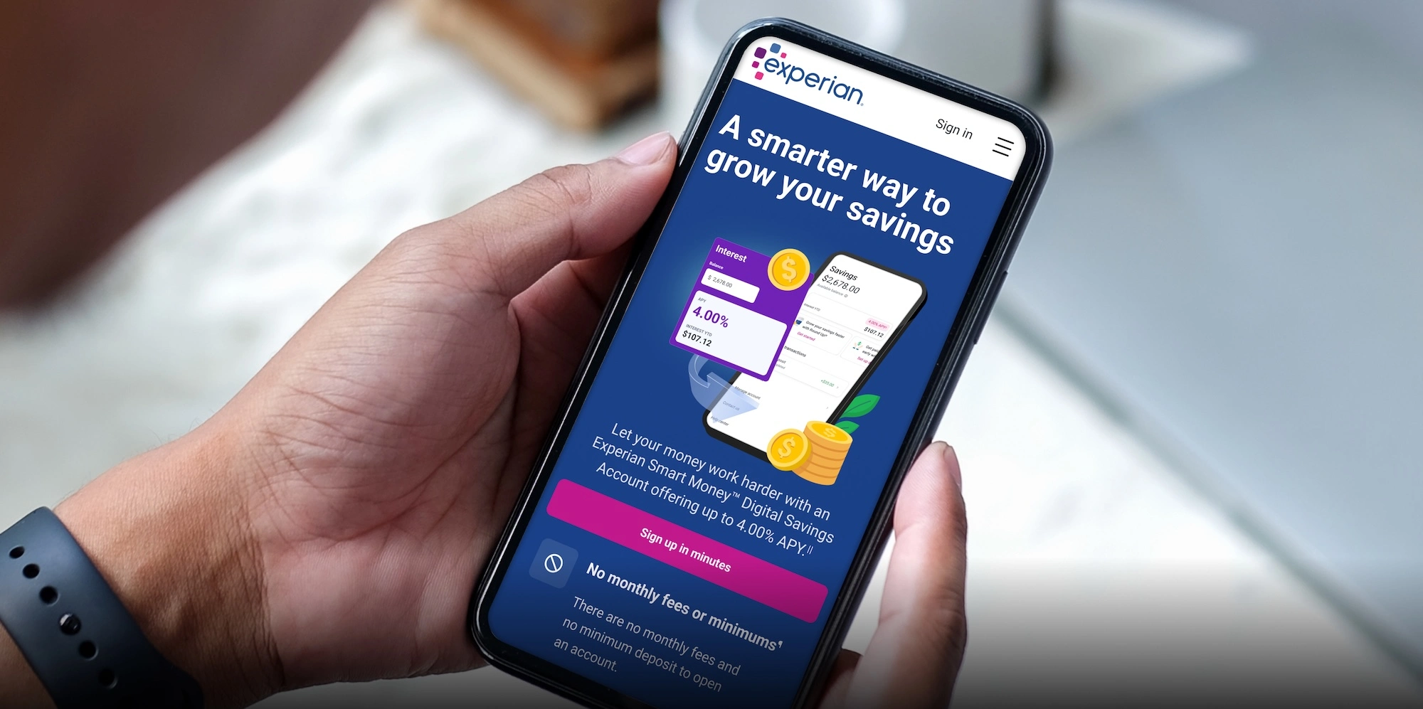 Experiean Smart Money app