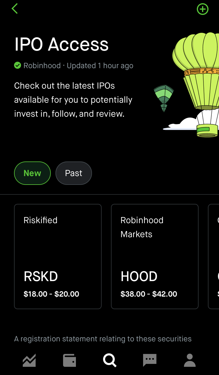 Money at 30: Robinhood's IPO — and Trying Their IPO Access Platform