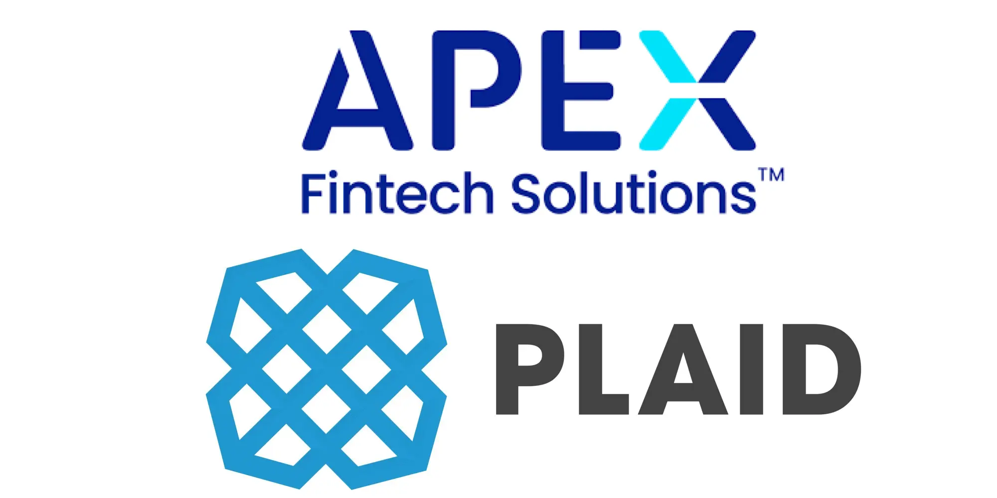 Apex Fintech Solutions and Plaid logos