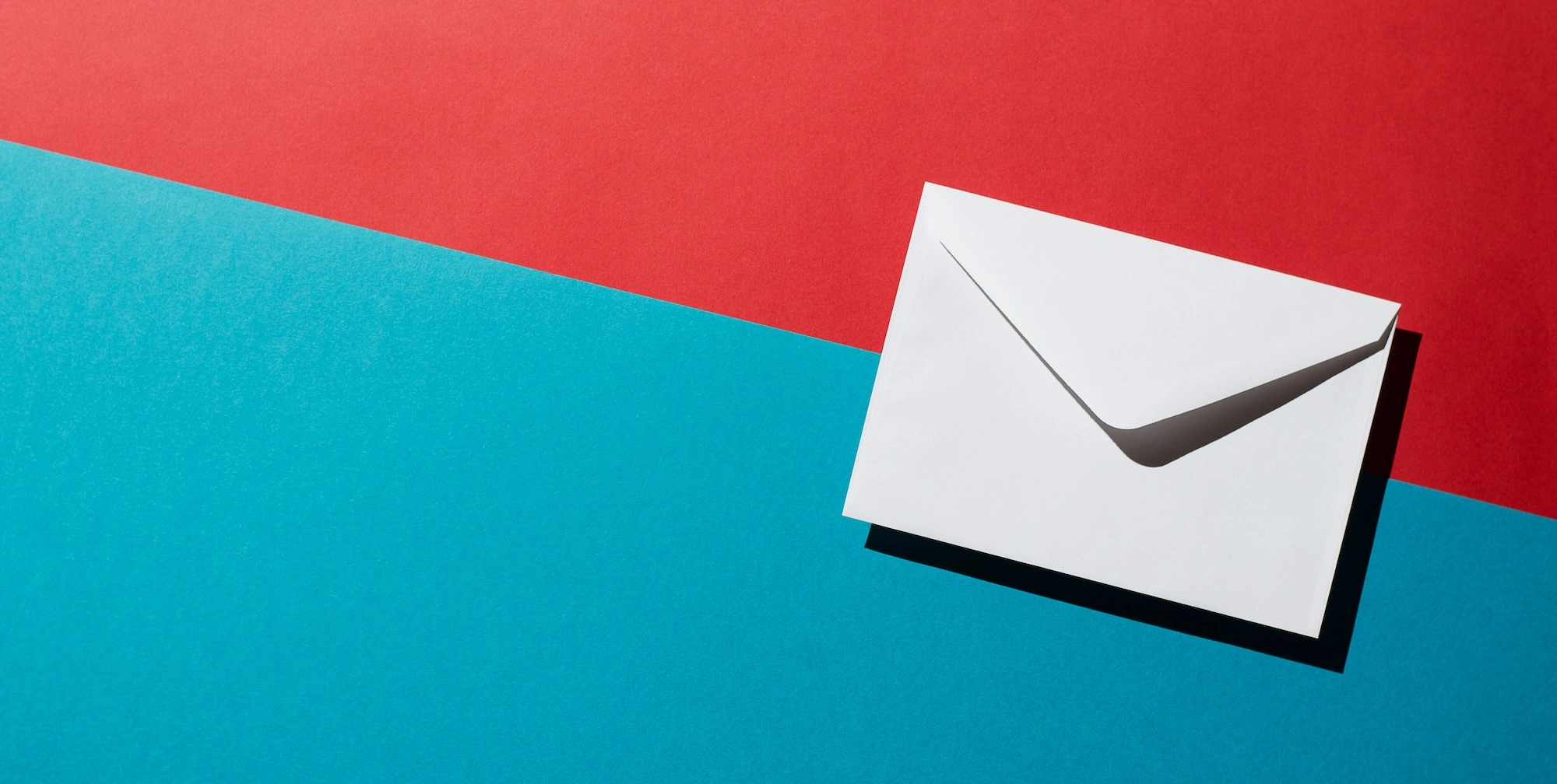 an envelope waiting to be opened