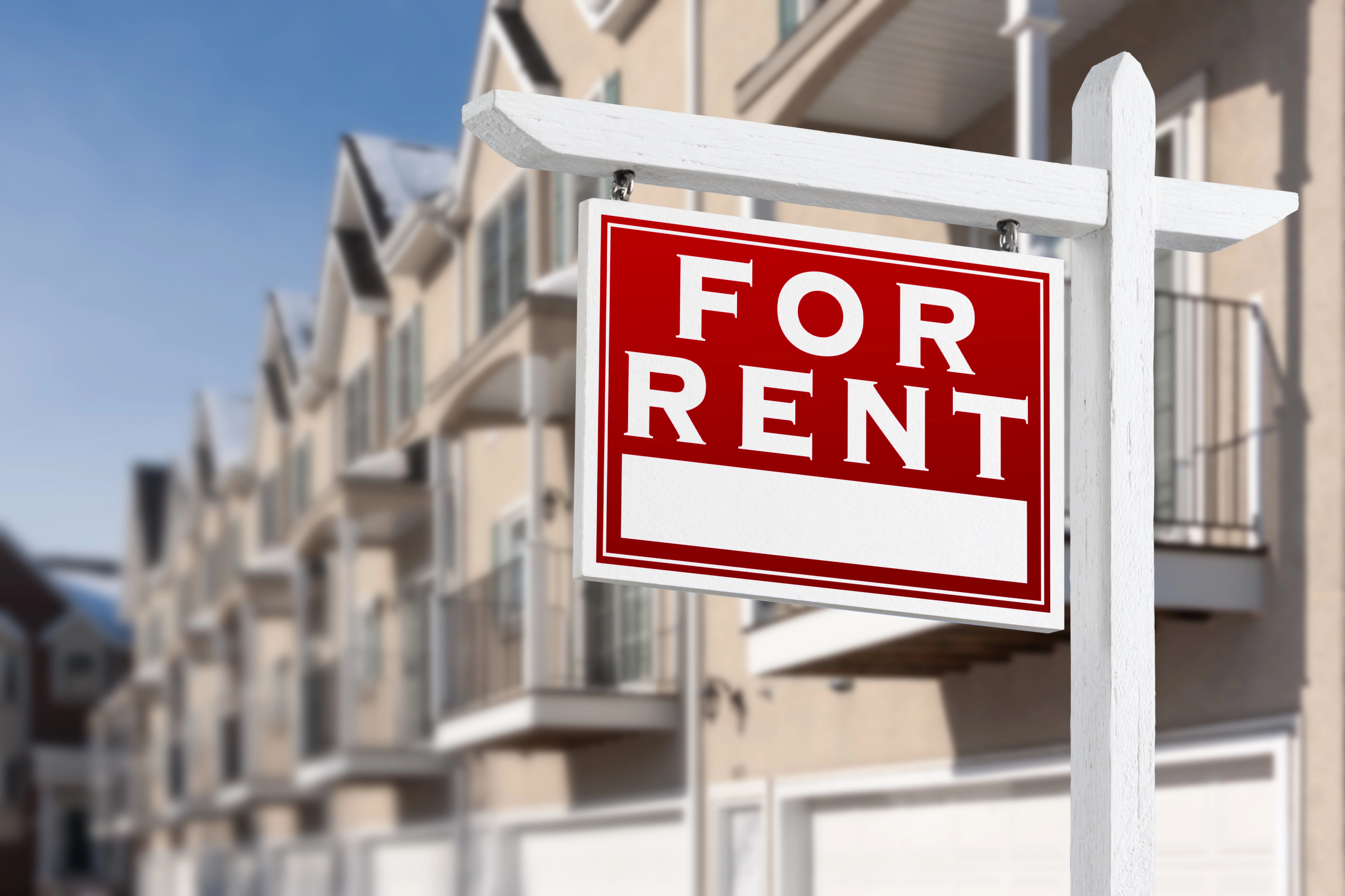 For Rent sign