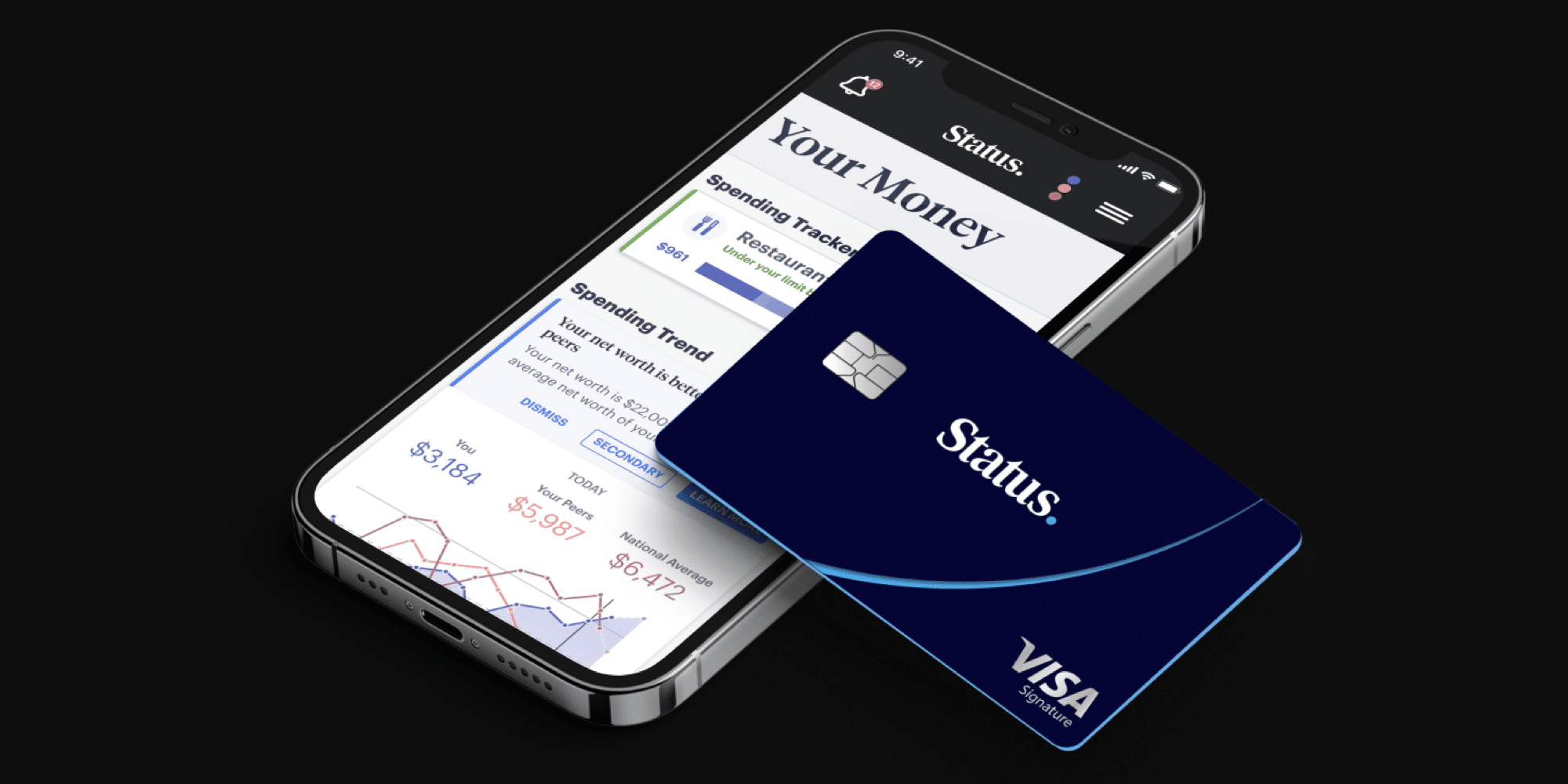 Status credit card and app