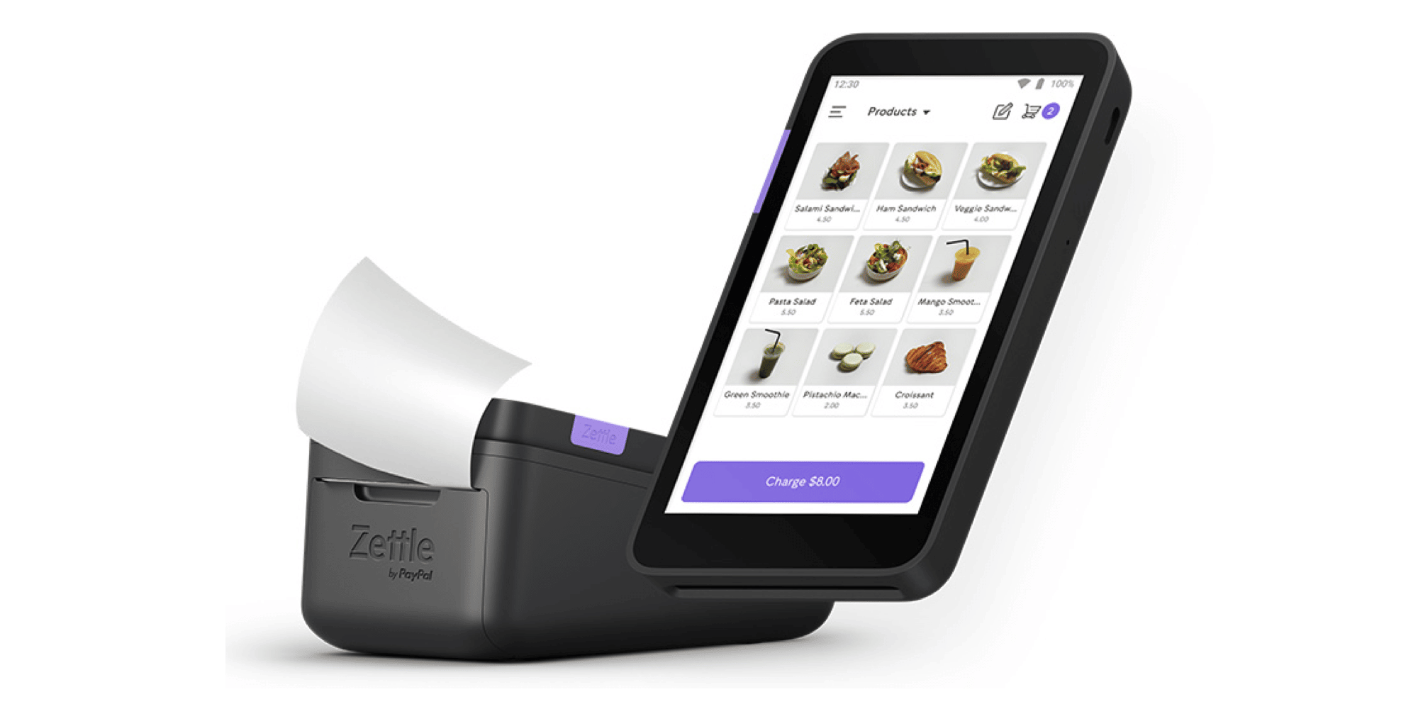 Brotect Pellicola Protettiva In Vetro Ibrido Per Zettle Terminal (Paypal) – 3 Pezzi, Anti-impronta, 9H, Made In Germany